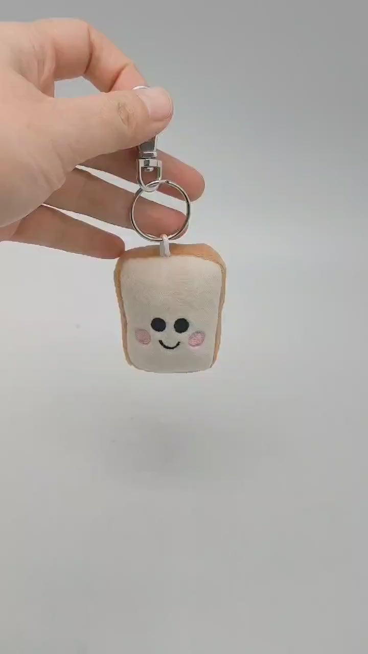 MINI Toast Plushie Keychain designed by me
