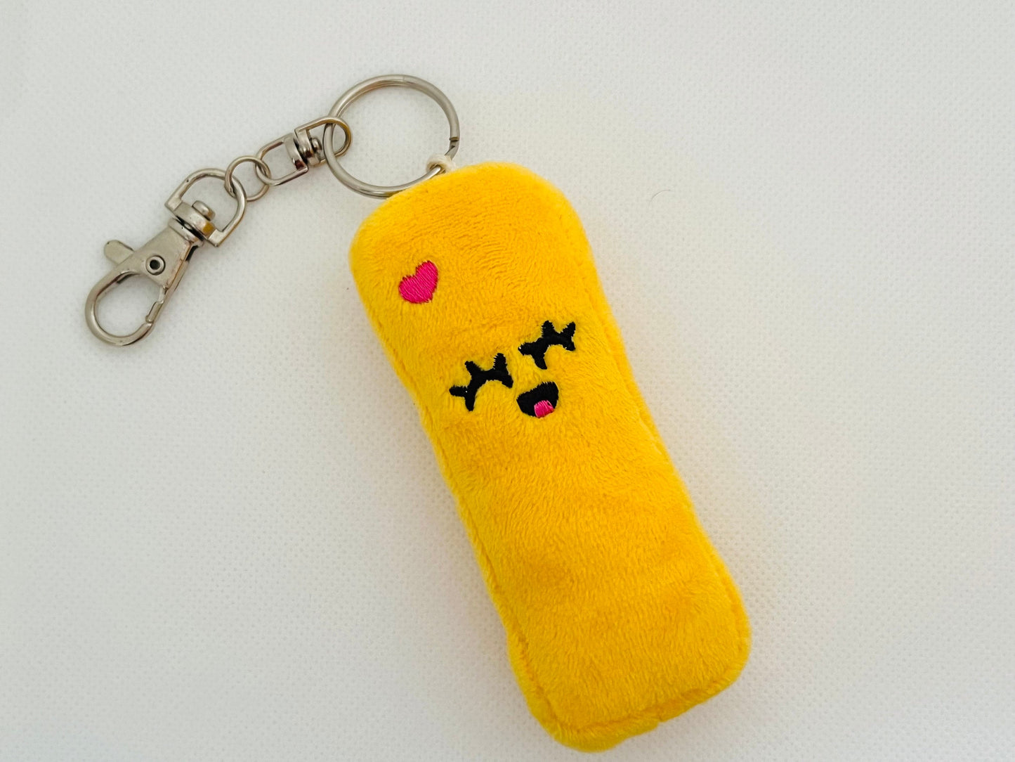 French Fry Plush Keychain designed by me