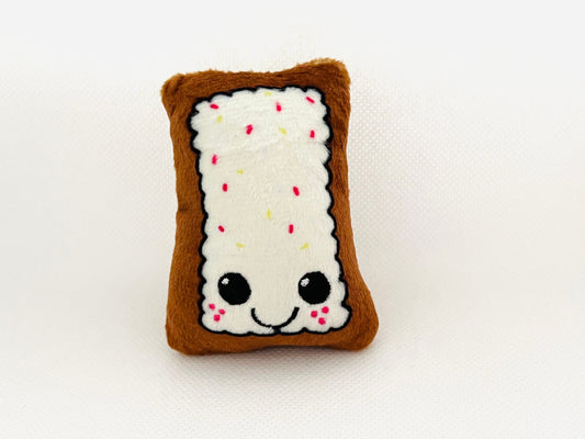 Cream Peter Pastry Soft Plushie Plush Keychain designed by me