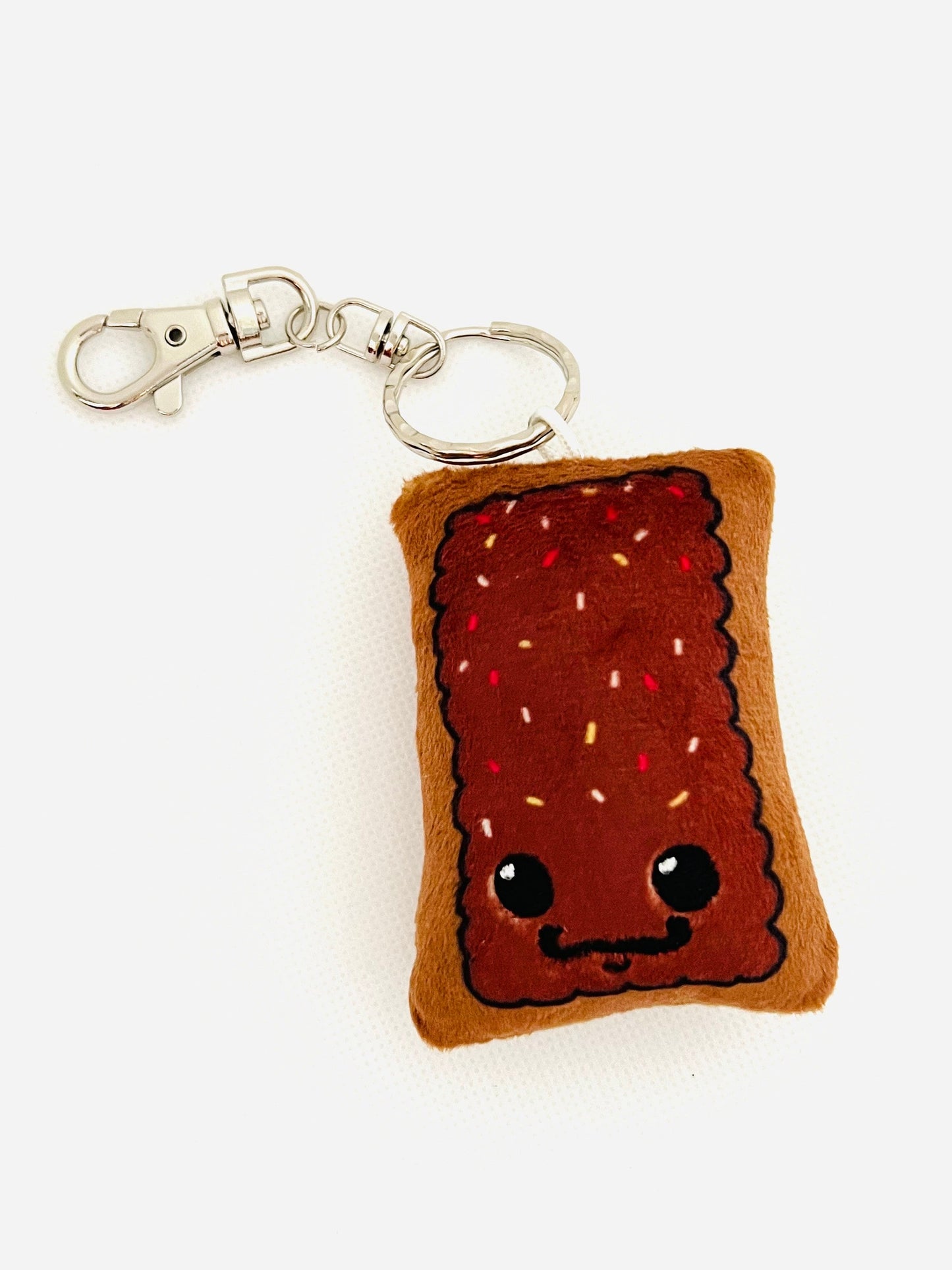 Chocolate Papa Pastry Soft Plushie Plush Keychain designed by me