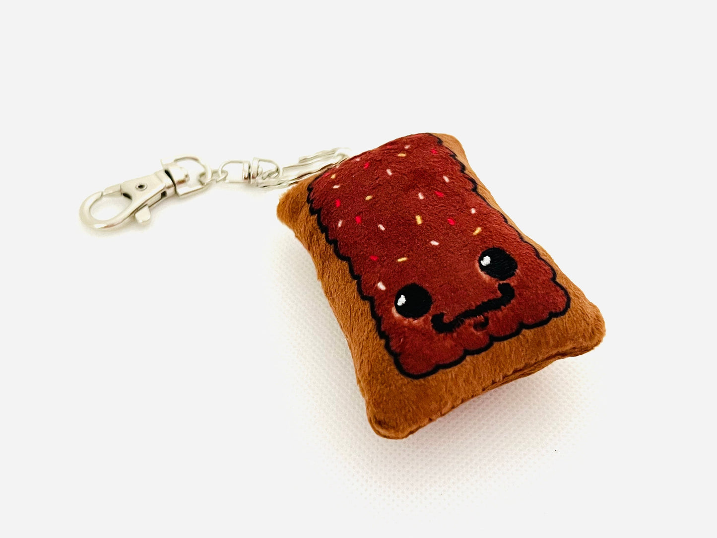 Chocolate Papa Pastry Soft Plushie Plush Keychain designed by me