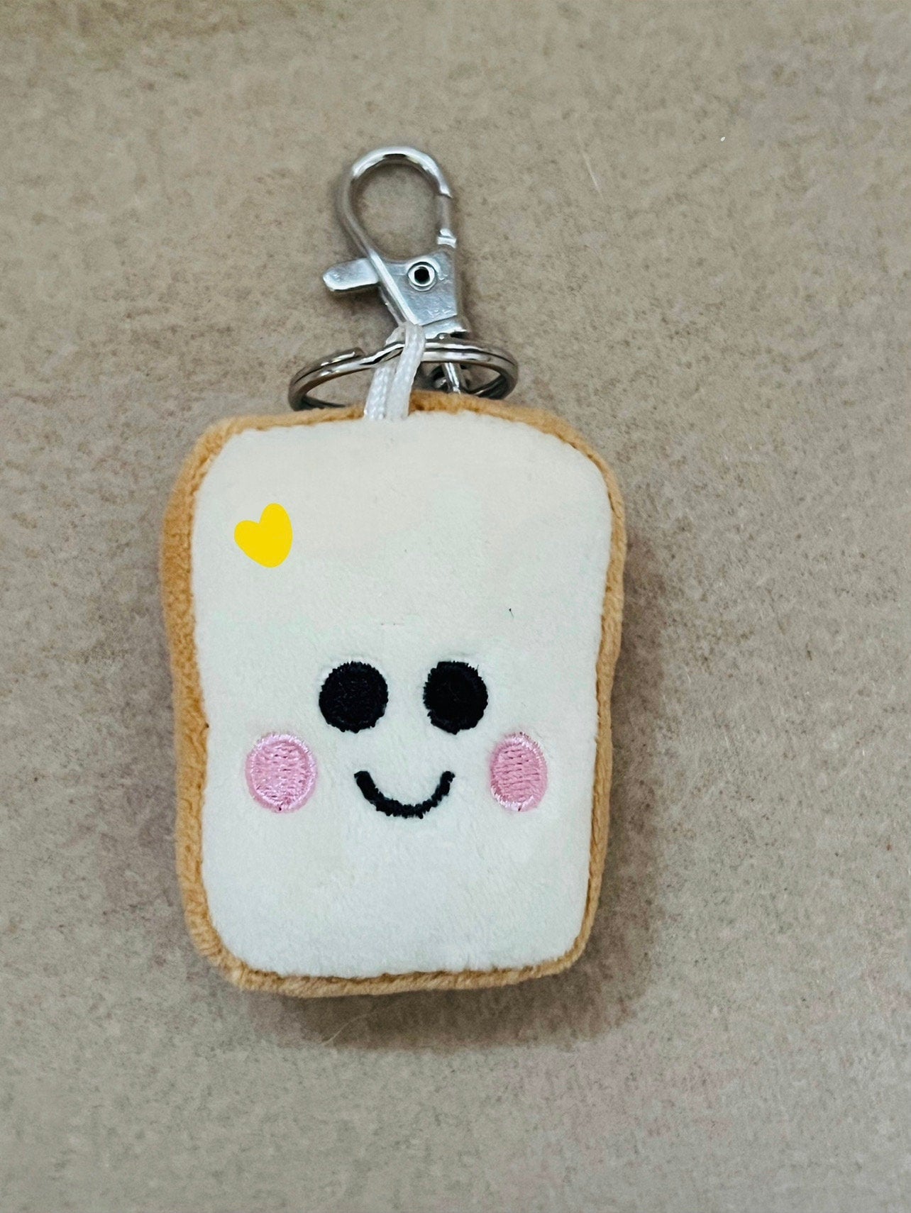 MINI Toast Plushie Keychain designed by me